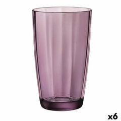 Стакан Bormioli Rocco Pulsar Фиолетовый Cтекло (470 ml) (6 штук) цена и информация | Стаканы, фужеры, кувшины | kaup24.ee