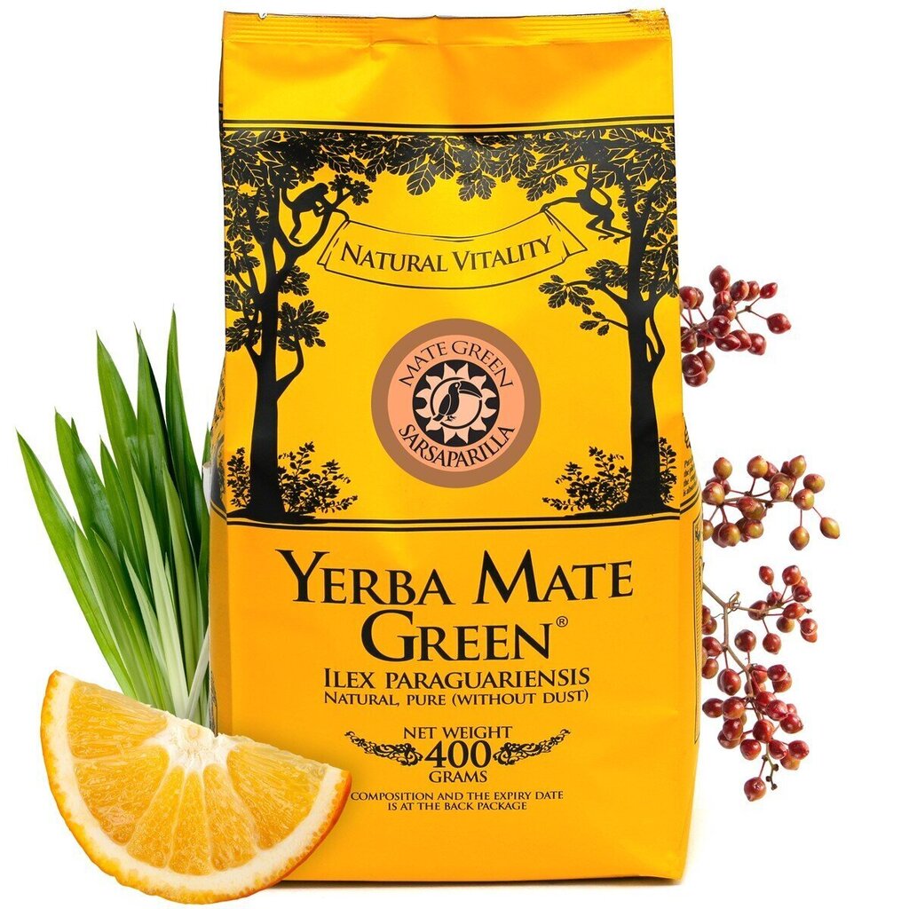 Tee Yerba Mate Green Sarsaparilla, 400 g цена и информация | Tee | kaup24.ee