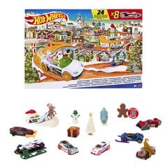 Hot Wheels advendikalender Advent Calendar 2023 (HKL74) hind ja info | Poiste mänguasjad | kaup24.ee