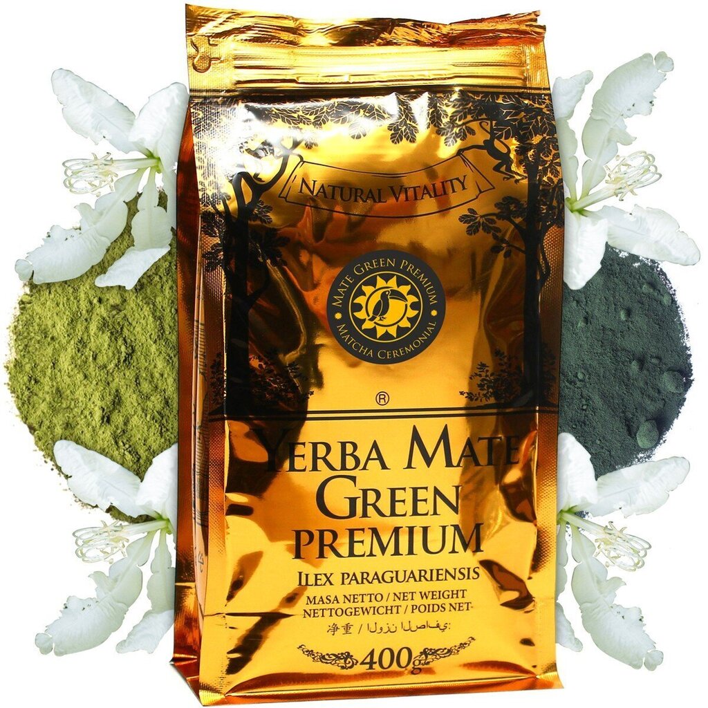 Tee Yerba Mate Green Premium Ceremonial, 400 g hind ja info | Tee | kaup24.ee