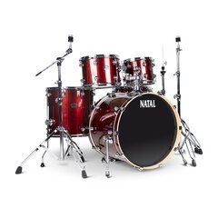 Natal Arcadia KAR-UF22-RST akustiline trummikomplekt цена и информация | Ударные инструменты | kaup24.ee