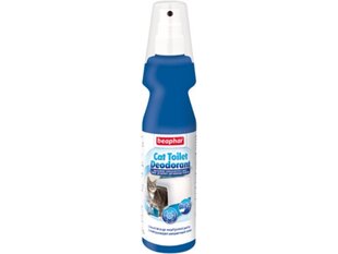 Deodorant Beaphar Cat Toilet, 150ml hind ja info | Hooldusvahendid loomadele | kaup24.ee