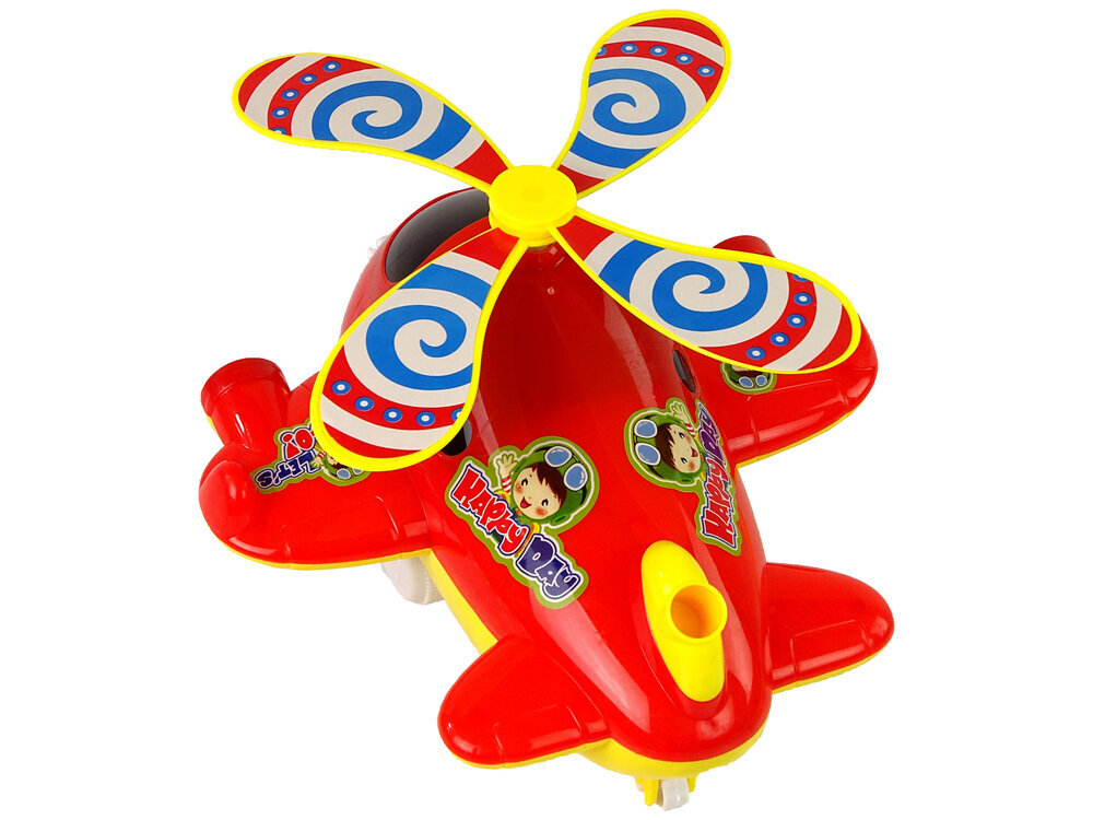 Lükatav mänguasi lennuk, punane hind ja info | Imikute mänguasjad | kaup24.ee