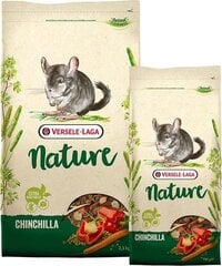 Корм для шиншилл Versele-Laga Chinchilla Nature, 9 кг цена и информация | Корм для грызунов | kaup24.ee