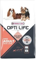Versele-laga Opti Life Adult Skin Care Mini lõhega, 7,5 kg hind ja info | Kuivtoit koertele | kaup24.ee