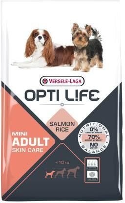 Versele-laga Opti Life Adult Skin Care Mini lõhega, 7,5 kg цена и информация | Kuivtoit koertele | kaup24.ee