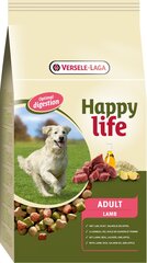 Versele-Laga Happy Life Adult для взрослых собак с ягненком, 15 кг цена и информация | Сухой корм для собак | kaup24.ee