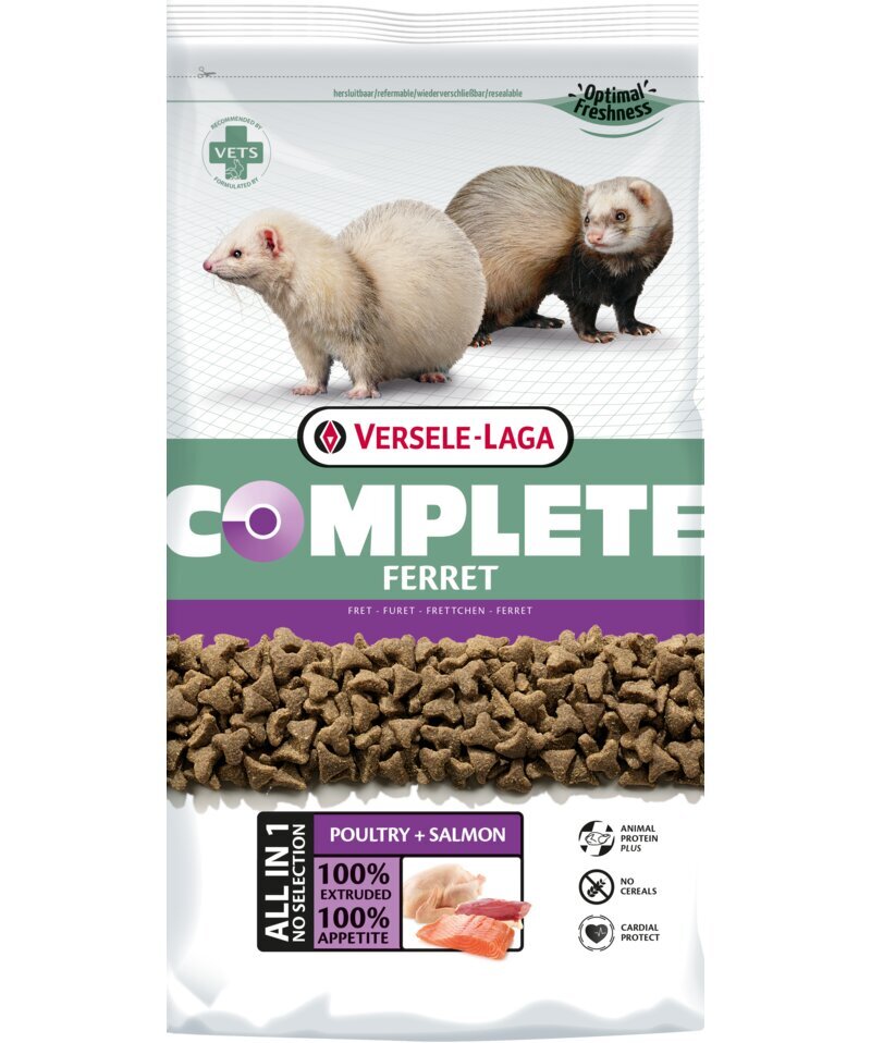 Sööt tuhkrutele Versele-Laga Ferret complete, 10 kg цена и информация | Toit väikeloomadele | kaup24.ee