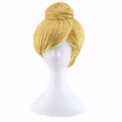 Tinkerbell parukas, chignon, W57 hind ja info | Karnevali kostüümid | kaup24.ee