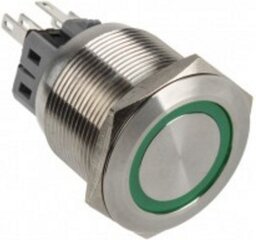 DimasTech LED Button 25mm Green (PD062) hind ja info | Lisatarvikud korpustele | kaup24.ee