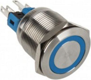 DimasTech LED Button 22mm Blue (PD091) hind ja info | Lisatarvikud korpustele | kaup24.ee