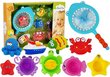 Vannitoa mänguasjad kalavõrk ja mereloomad hind ja info | Imikute mänguasjad | kaup24.ee