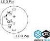 DimasTech Button LED 16mm Yellow (PD030) hind ja info | Lisatarvikud korpustele | kaup24.ee