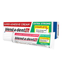 Клей для зубных протезов BLEND-A-DENT ADHESIVE CREAM NEUTRAL, 47 г цена и информация | Для ухода за зубами | kaup24.ee