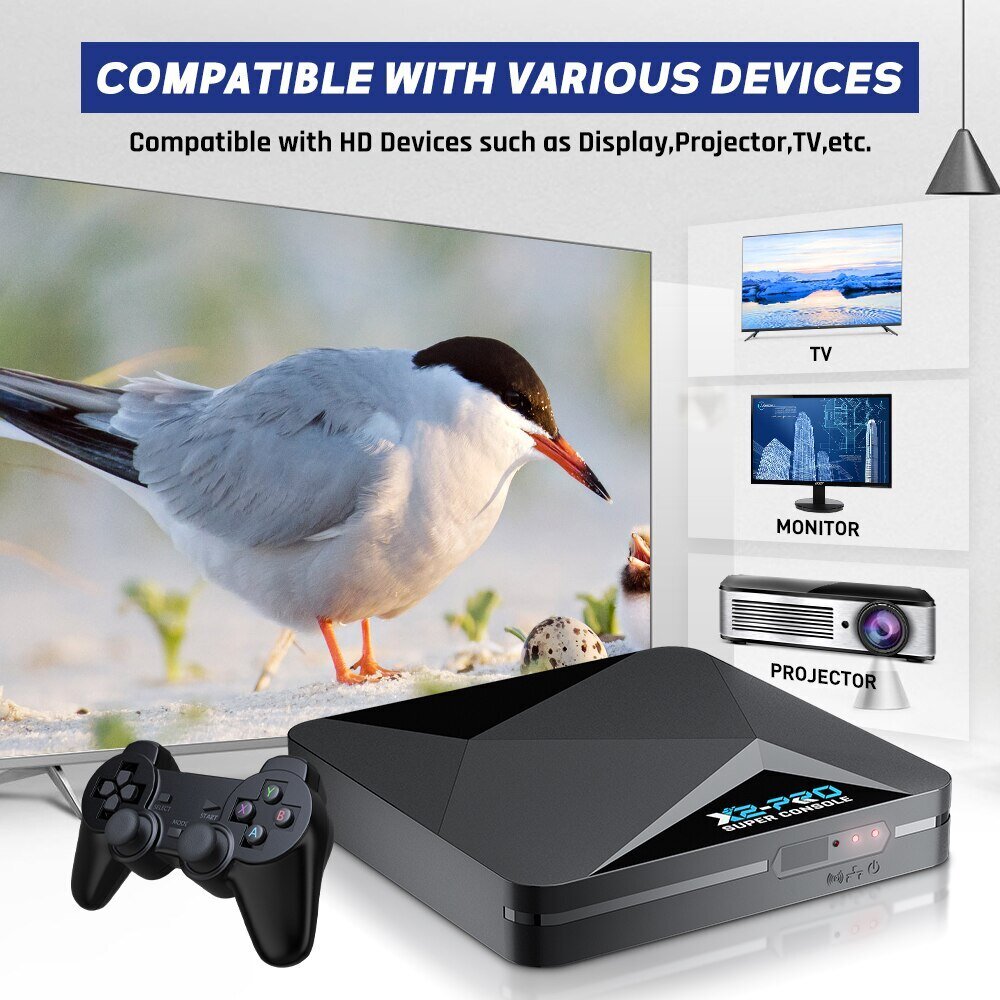 HappyJoe Super Console X2 PRO, 64 GB, 100 000 män hind ja info | Mängukonsoolid | kaup24.ee