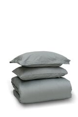 Satiinist voodipesukomplekt Ash Green, 150x200, 5-osaline hind ja info | Voodipesukomplektid | kaup24.ee