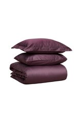 Satiinist voodipesukomplekt Plum, 140x200, 5-osaline hind ja info | Voodipesu | kaup24.ee