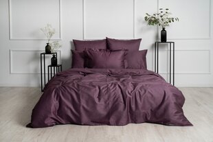 Satiinist voodipesukomplekt Plum, 150x200, 5-osaline hind ja info | Voodipesu | kaup24.ee