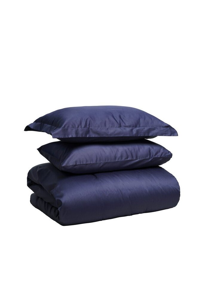 Satiinist voodipesukomplekt Blue, 200x220, 5-osaline hind ja info | Voodipesu | kaup24.ee