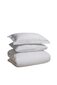 Satiinist voodipesukomplekt White Stripe, 140x200, 5-osaline hind ja info | Voodipesukomplektid | kaup24.ee