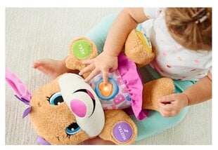 Интерактивный щенок Fisher Price цена и информация | Drewniana Wieża Piramida Kura Nakładanie Kolorowych Kwadratów LD-15 15276 | kaup24.ee