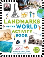 Little Travellers Landmarks of the World: Packed with puzzles, doodles, stickers, quizzes, and lots more цена и информация | Книги для малышей | kaup24.ee