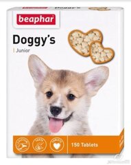 Витамины для собак Beaphar Doggys Junior/Biotin N150 цена и информация | Пищевые добавки и анти-паразитные товары | kaup24.ee