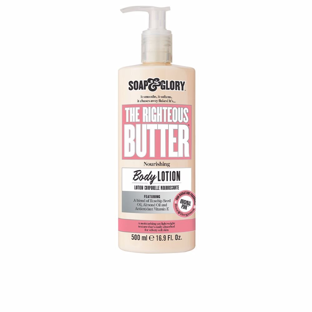 Ihupiim Soap & Glory The Righteous Butter (500 ml) цена и информация | Kehakreemid, kehaspreid | kaup24.ee