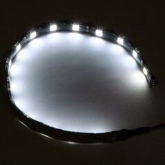 SilverStone Top Bright White LED Modding PC Case Light Strip, 30cm, 15LEDs (SST-LS01W) цена и информация | Аксессуары для корпусов | kaup24.ee