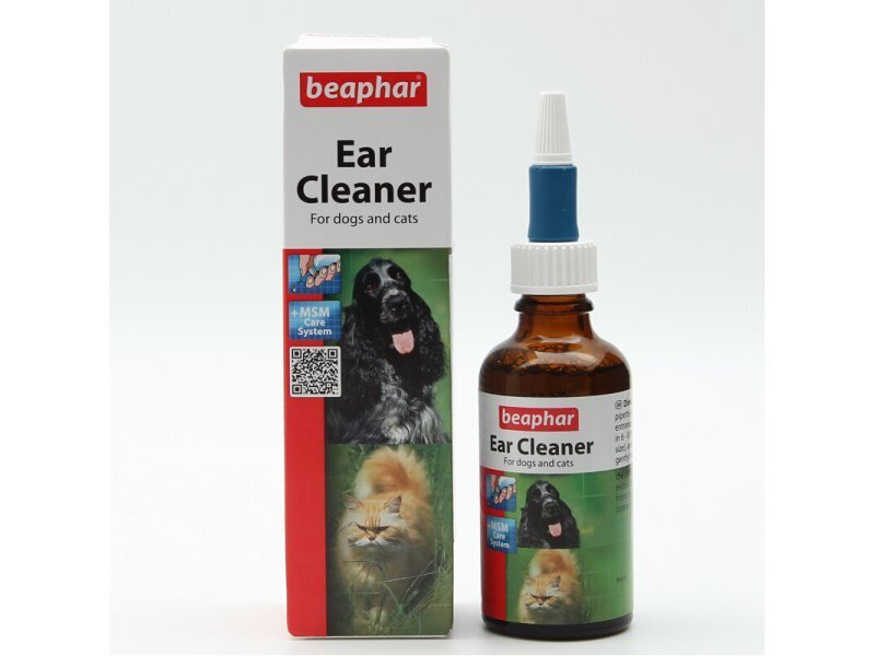 Kõrvapuhastusvahend Beaphar Ear Cleaner, 50ml hind ja info | Hooldusvahendid loomadele | kaup24.ee