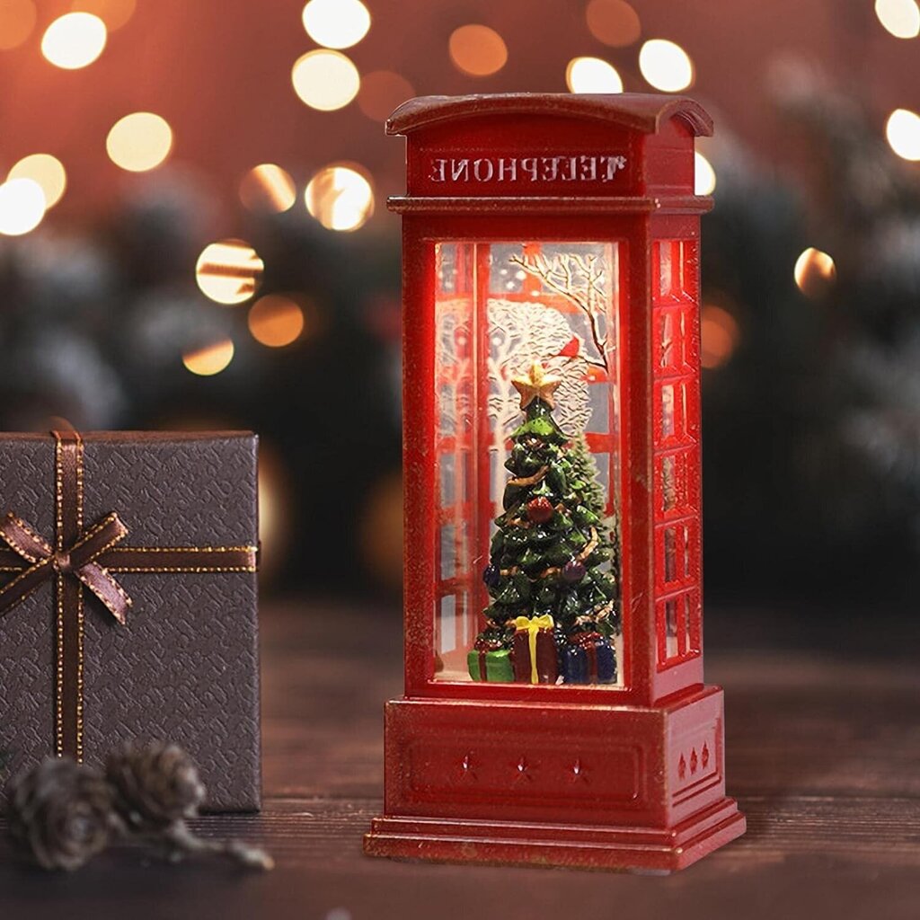 Jõulu LED latern - jõulupuu 2 tk. цена и информация | Jõulukaunistused | kaup24.ee