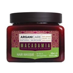 Juuksemask Arganicare Macadamia Hair Masque, 500 ml hind ja info | Maskid, õlid, seerumid | kaup24.ee