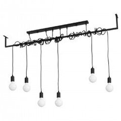 Chandelier SALAMANCA 6 black NICKEL SL.0896 цена и информация | Люстры | kaup24.ee