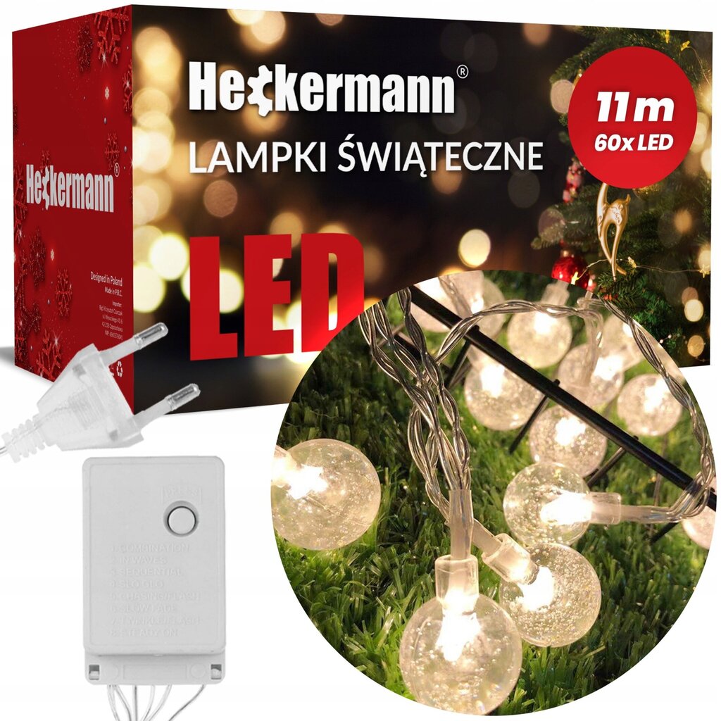 LED-tuled "Heckermann", 11m hind ja info | Jõulutuled | kaup24.ee