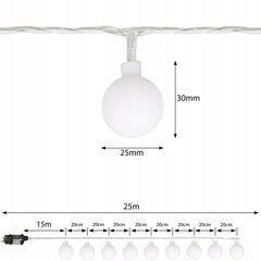 LED-tuled "Ledhoff", 2500 cm hind ja info | Jõulutuled | kaup24.ee