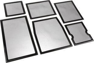Комплект пылезащитных фильтров DEMCiflex для Cooler Master HAF XM (черная сетка HAF XM) цена и информация | Аксессуары для корпусов | kaup24.ee