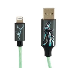 Helendav laadimiskaabel Lazerbuilt Harry Potter pistikutega USB A - MFI, 1,2 m pikk hind ja info | Mobiiltelefonide kaablid | kaup24.ee