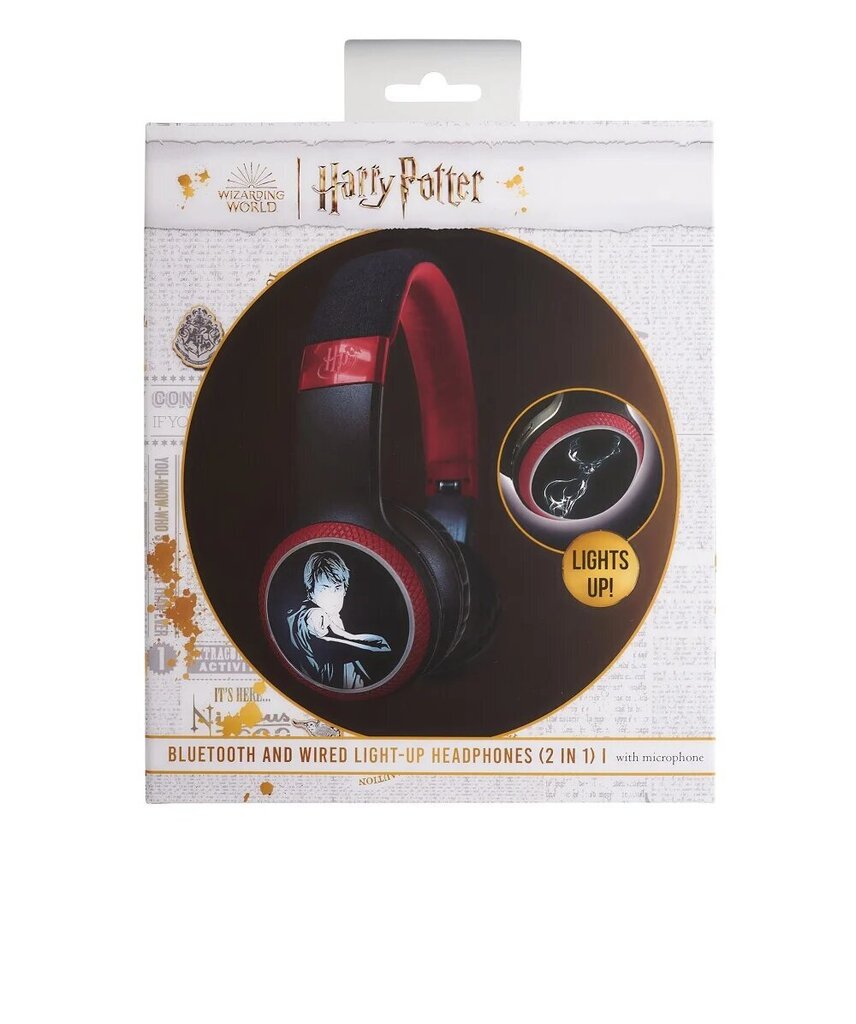 Juhtmeta helendavad kõrvaklapid Harry Potter Patronus 2in1 цена и информация | Kõrvaklapid | kaup24.ee