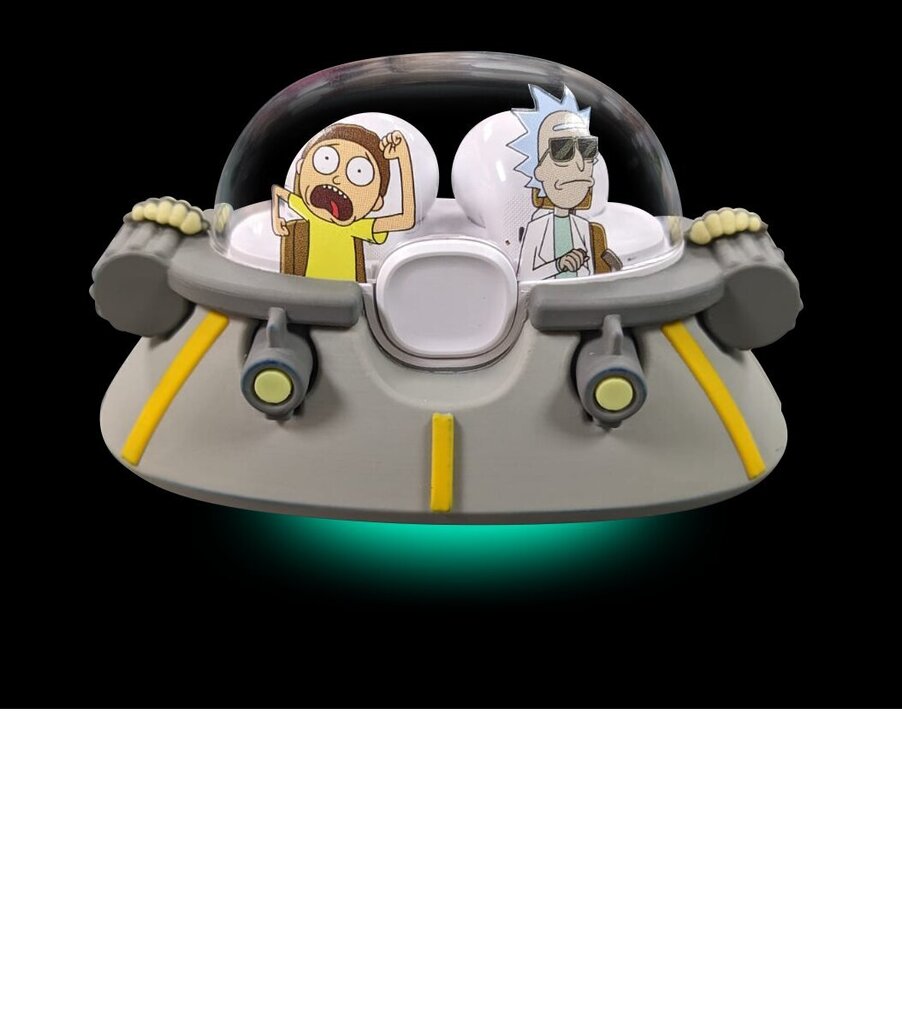 TWS juhtmevabad kõrvaklapid Spaceship Rick and Morty hind ja info | Kõrvaklapid | kaup24.ee