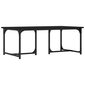 vidaXL kohvilaud, must, 90 x 50 x 35 cm, tehispuit hind ja info | Diivanilauad | kaup24.ee
