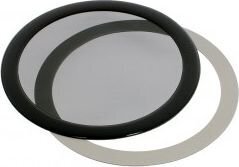 DEMCiflex Round Dust Filter 120mm - Black/Black hind ja info | Lisatarvikud korpustele | kaup24.ee