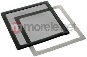 DEMCiflex Пылевой фильтр 230 мм квадратная черная сетка, магнит (DF0010) цена и информация | Аксессуары для корпусов | kaup24.ee