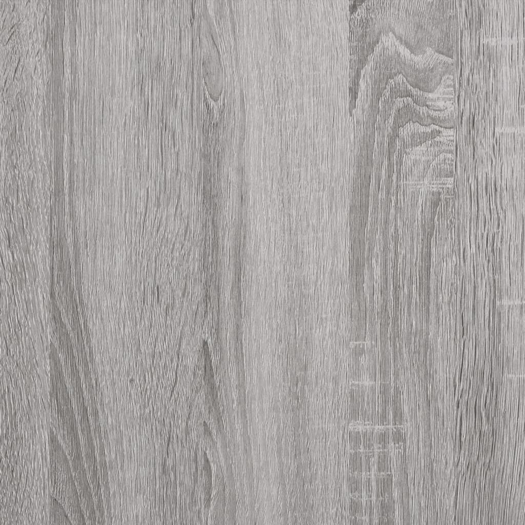 vidaXL konsoollaud, hall Sonoma tamm, 100 x 28 x 75 cm, tehispuit hind ja info | Konsoollauad | kaup24.ee
