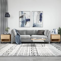 vidaXL kohvilaud 2 tk, Sonoma tamm, 50 x 46 x 50 cm, tehispuit цена и информация | Журнальные столики | kaup24.ee