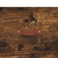 vidaXL seinakapp, suitsutatud tamm, 80 x 36,5 x 35 cm, tehispuit hind ja info | Elutoa väikesed kapid | kaup24.ee