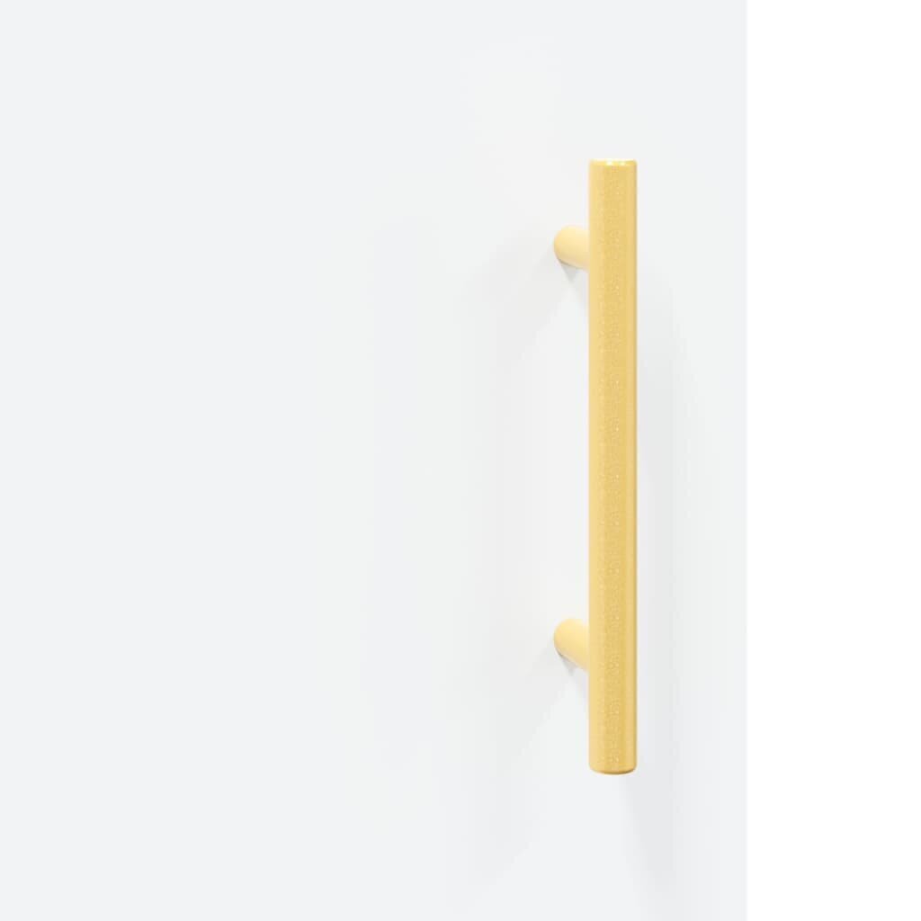 vidaXL seinakapp, valge, 60 x 31 x 60 cm, tehispuit hind ja info | Elutoa väikesed kapid | kaup24.ee