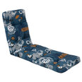 Подушка для лежака Patio Tulon, синяя/разноцветная