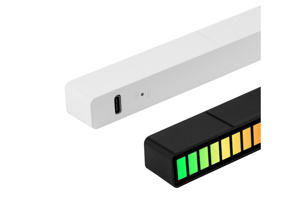 RGB USB LED helitundlik valgusti, mitmevärviline hind ja info | Laualambid | kaup24.ee