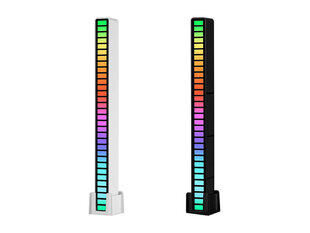 RGB USB LED звукочувствительный многоцветный свет цена и информация | Настольные лампы | kaup24.ee