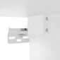 vidaXL seinakapp, valge, 60 x 31 x 70 cm, tehispuit hind ja info | Elutoa väikesed kapid | kaup24.ee